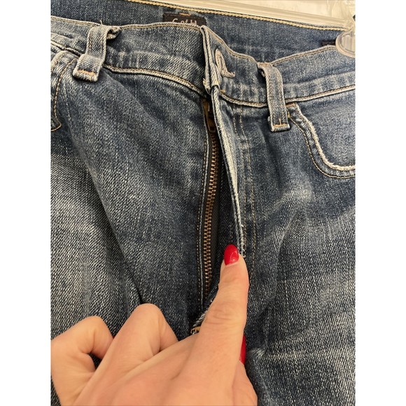 Citizens of Humanity Women's Drew Flounce Jeans 27 Denim High Rise boho chic - Picture 15 of 15